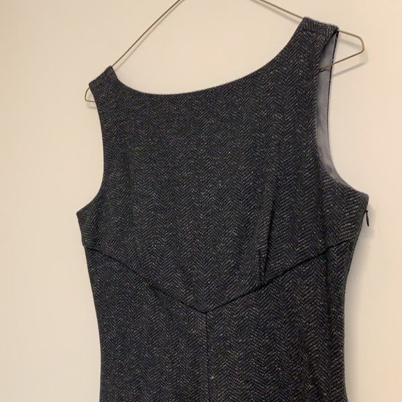 Diane von Furstenberg sleeveless gray midi dress sz 4 - Picture 3 of 13